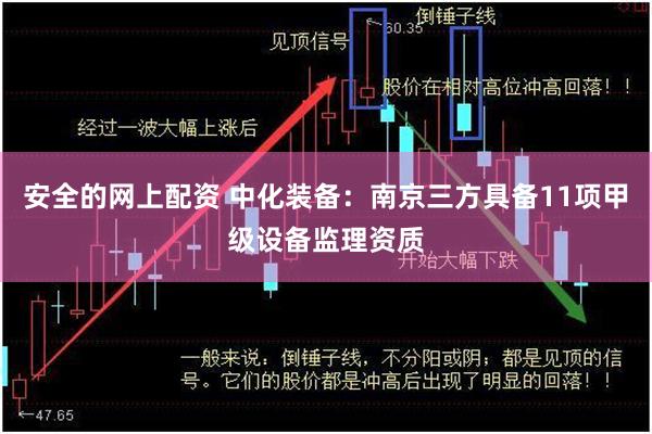 安全的网上配资 中化装备：南京三方具备11项甲级设备监理资质