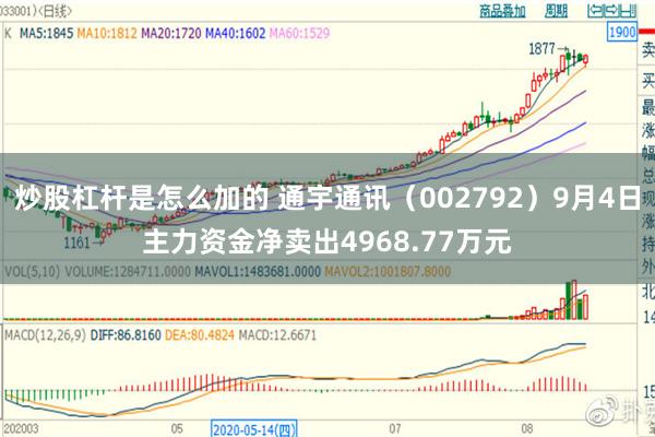 炒股杠杆是怎么加的 通宇通讯（002792）9月4日主力资金净卖出4968.77万元